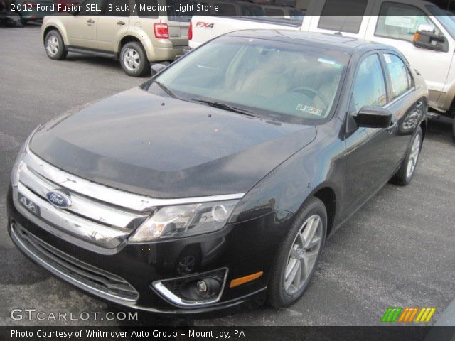 2012 Ford Fusion SEL in Black