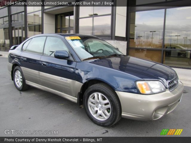 2004 Subaru Outback Limited Sedan in Mystic Blue Pearl