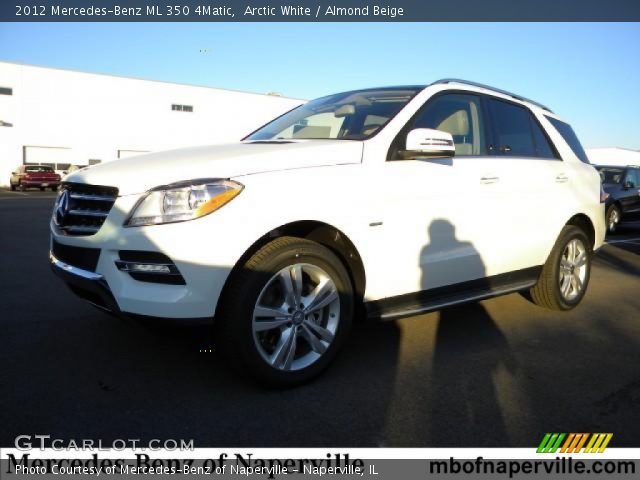 2012 Mercedes-Benz ML 350 4Matic in Arctic White