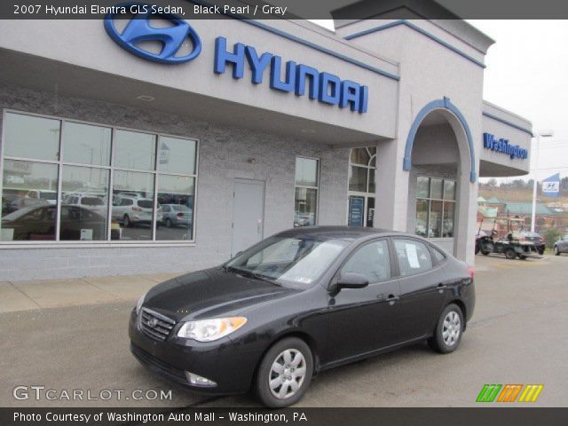 2007 Hyundai Elantra GLS Sedan in Black Pearl