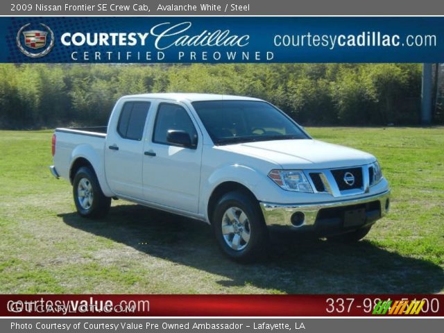 2009 Nissan Frontier SE Crew Cab in Avalanche White
