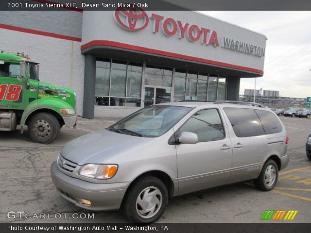 2001 Toyota Sienna XLE in Desert Sand Mica