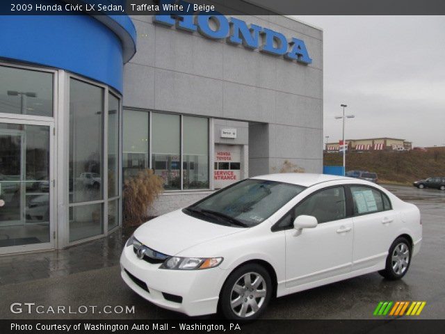 2009 Honda Civic LX Sedan in Taffeta White