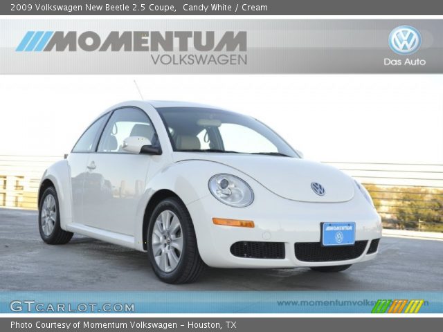 2009 Volkswagen New Beetle 2.5 Coupe in Candy White
