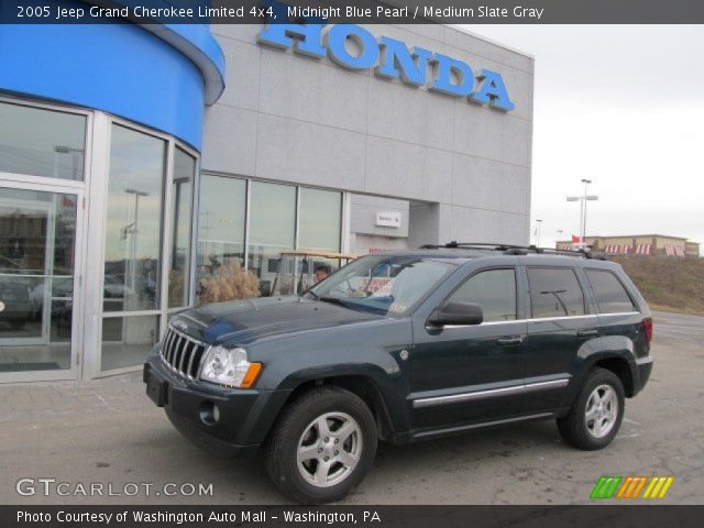 2005 Jeep Grand Cherokee Limited 4x4 in Midnight Blue Pearl