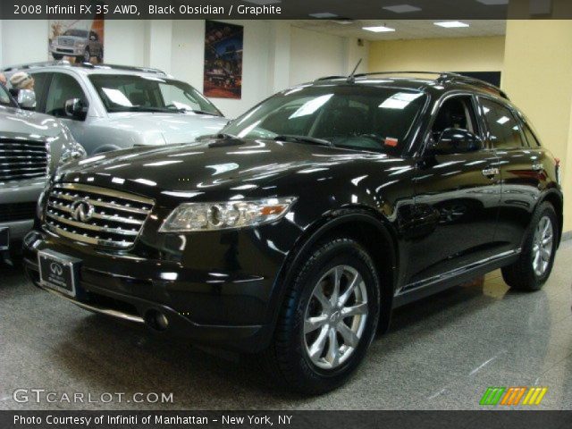 2008 Infiniti FX 35 AWD in Black Obsidian