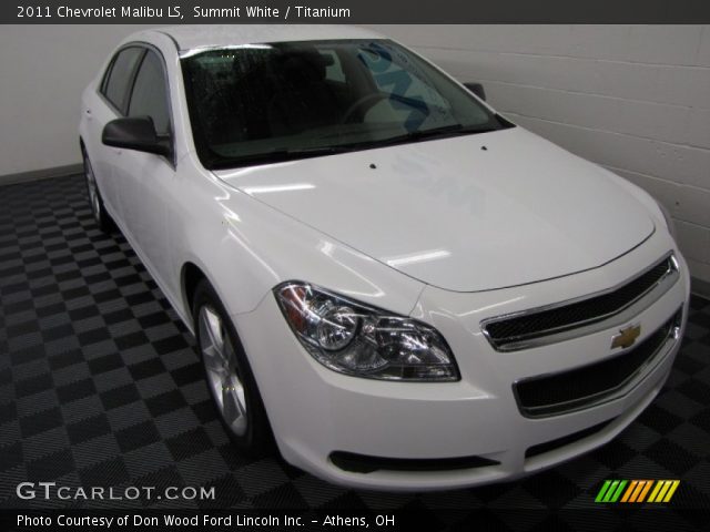 2011 Chevrolet Malibu LS in Summit White