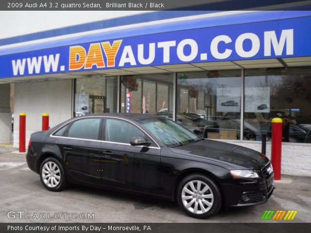 2009 Audi A4 3.2 quattro Sedan in Brilliant Black