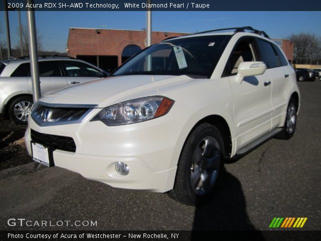 2009 Acura RDX SH-AWD Technology in White Diamond Pearl