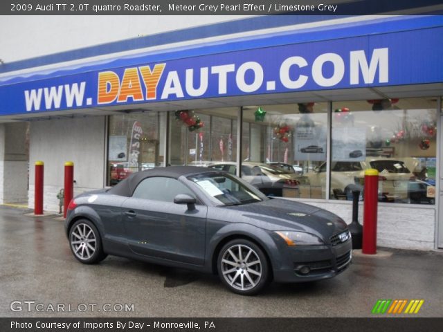 2009 Audi TT 2.0T quattro Roadster in Meteor Grey Pearl Effect