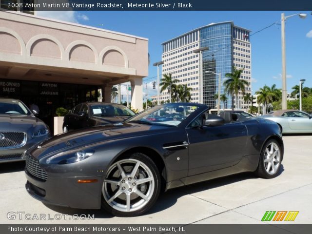 2008 Aston Martin V8 Vantage Roadster in Meteorite Silver