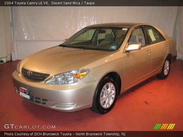 2004 Toyota Camry LE V6 in Desert Sand Mica