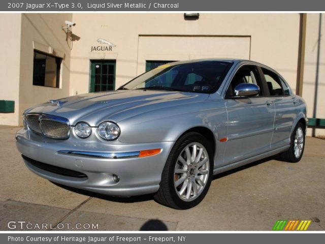 2007 Jaguar X-Type 3.0 in Liquid Silver Metallic