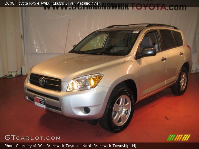 2008 Toyota RAV4 4WD in Classic Silver Metallic
