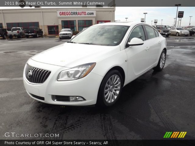2011 Buick Regal CXL Turbo in Summit White