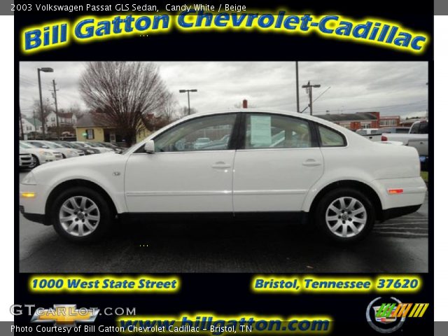 2003 Volkswagen Passat GLS Sedan in Candy White