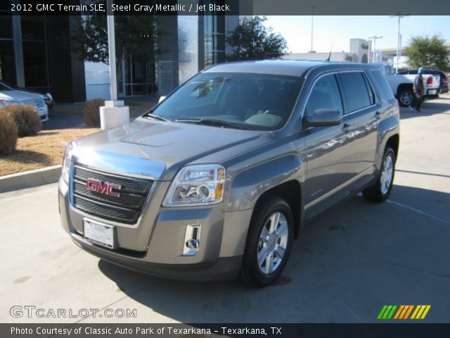 Steel gray metallic gmc terrain