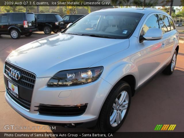 2009 Audi Q7 3.6 quattro in Ice Silver Metallic