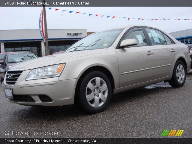 2009 Hyundai Sonata GLS in Camel Pearl