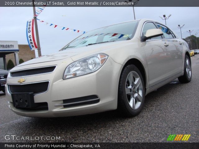 2010 Chevrolet Malibu LT Sedan in Gold Mist Metallic