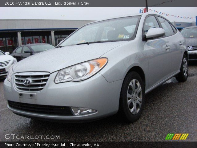 2010 Hyundai Elantra GLS in Liquid Silver
