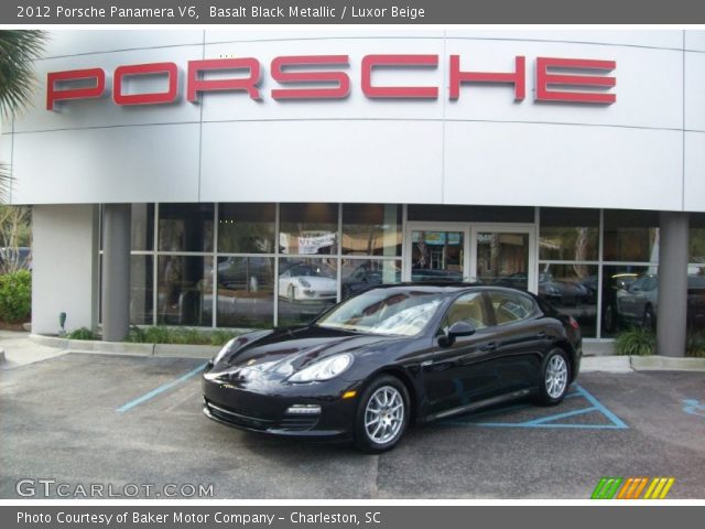 2012 Porsche Panamera V6 in Basalt Black Metallic