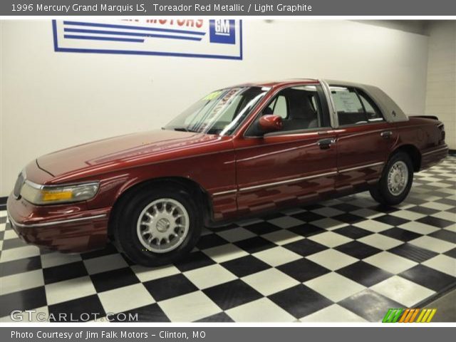 1996 Mercury Grand Marquis LS in Toreador Red Metallic