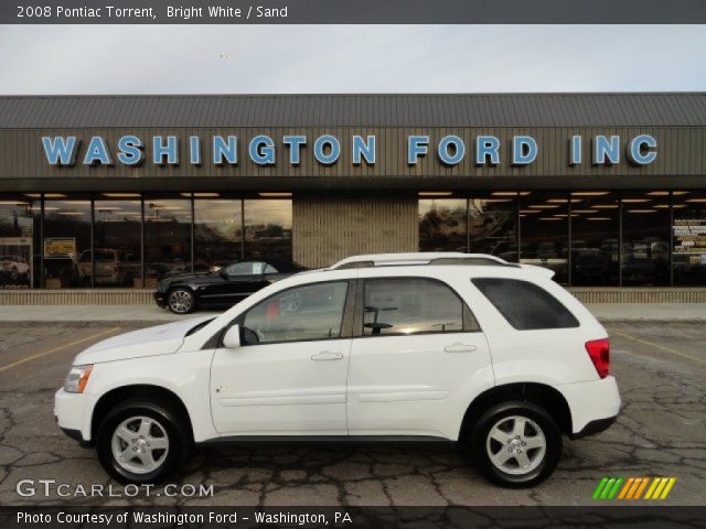 2008 Pontiac Torrent  in Bright White