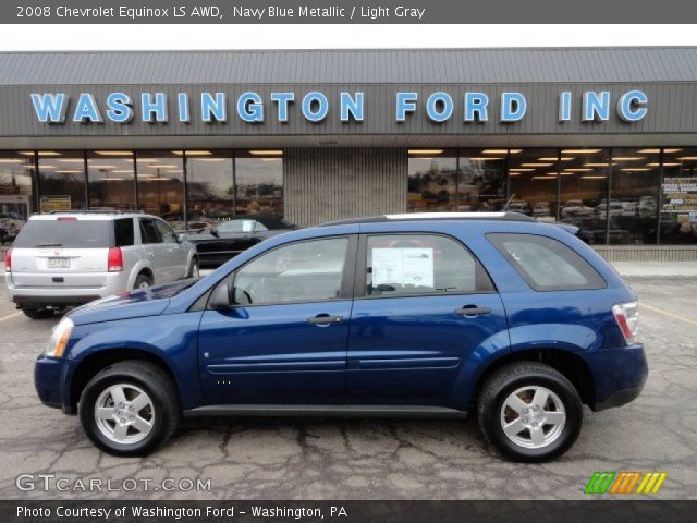 2008 Chevrolet Equinox LS AWD in Navy Blue Metallic