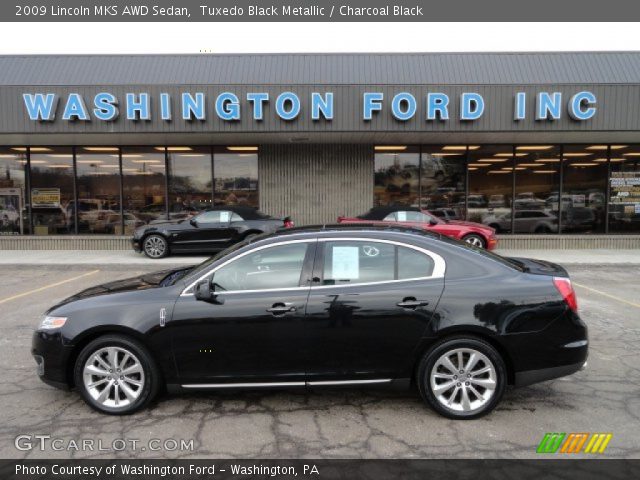 2009 Lincoln MKS AWD Sedan in Tuxedo Black Metallic