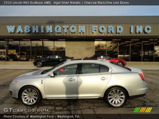 2010 Lincoln MKS EcoBoost AWD in Ingot Silver Metallic