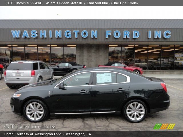 2010 Lincoln MKS AWD in Atlantis Green Metallic