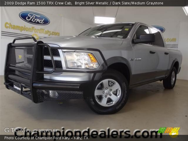 2009 Dodge Ram 1500 TRX Crew Cab in Bright Silver Metallic