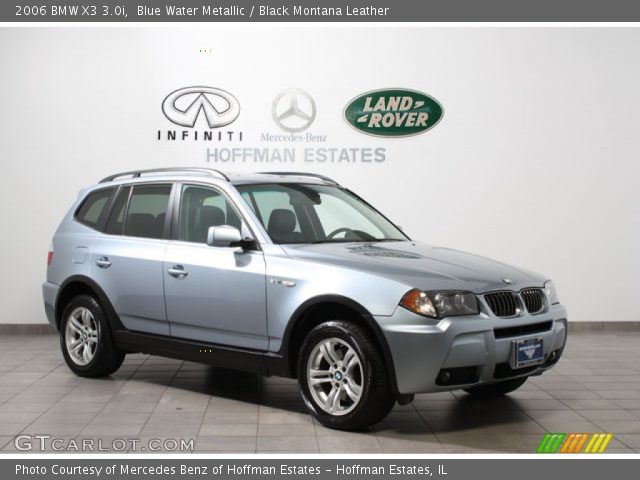 2006 BMW X3 3.0i in Blue Water Metallic