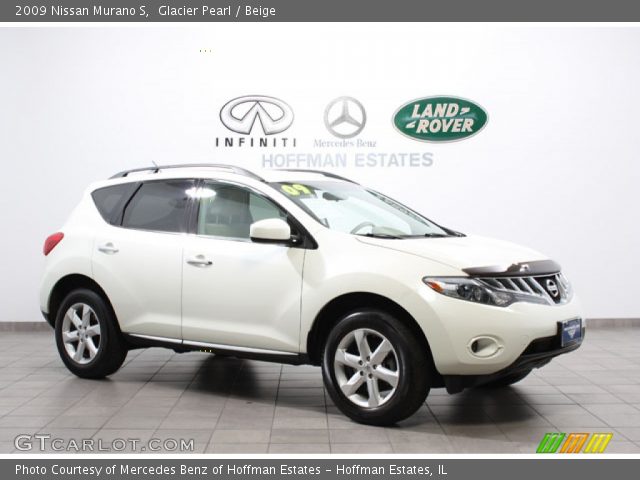 2009 Nissan Murano S in Glacier Pearl