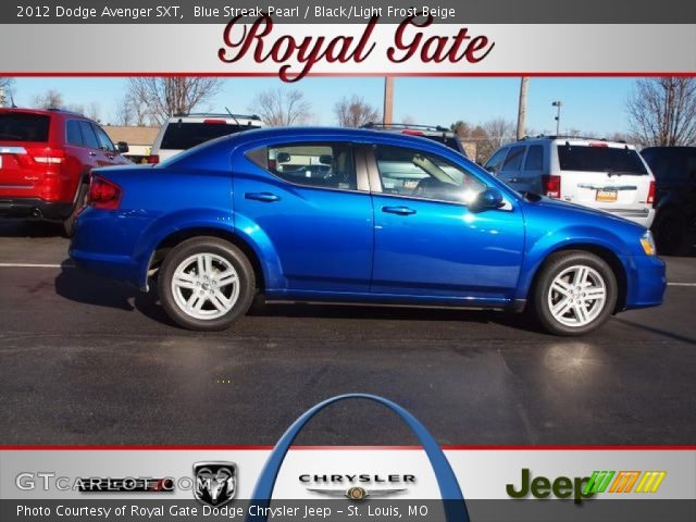 2012 Dodge Avenger SXT in Blue Streak Pearl