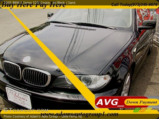 2005 BMW 3 Series 325i Coupe in Jet Black