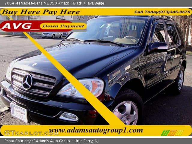 2004 Mercedes-Benz ML 350 4Matic in Black