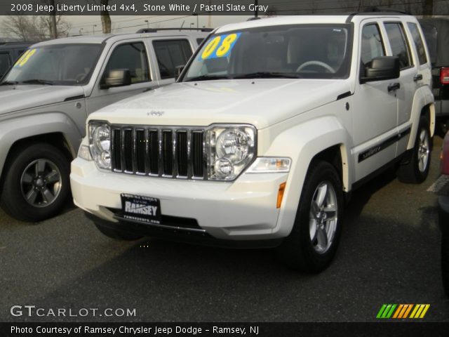 2008 Jeep Liberty Limited 4x4 in Stone White