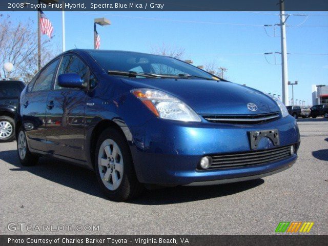 2008 Toyota Prius Hybrid in Spectra Blue Mica