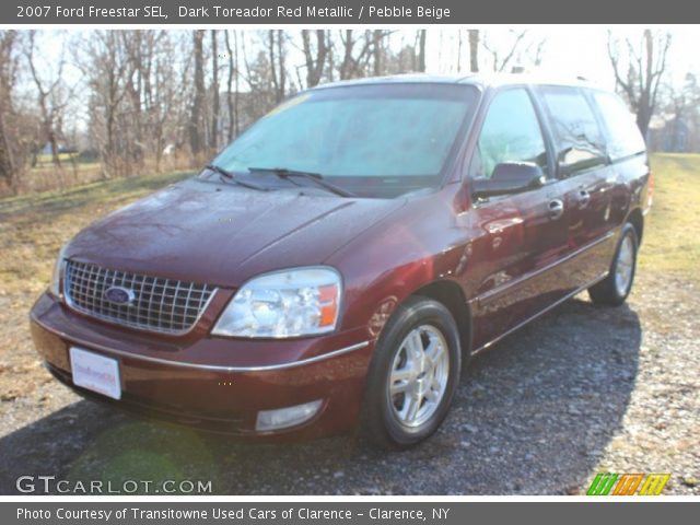 2007 Ford Freestar SEL in Dark Toreador Red Metallic