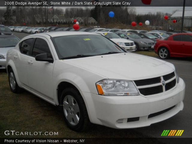 2008 Dodge Avenger SE in Stone White