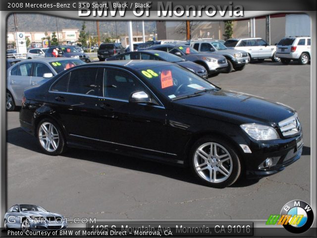 2008 Mercedes-Benz C 350 Sport in Black