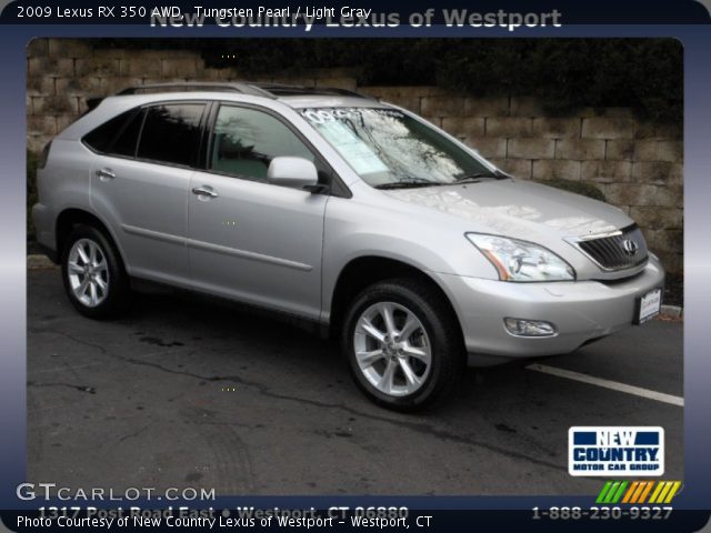 2009 Lexus RX 350 AWD in Tungsten Pearl