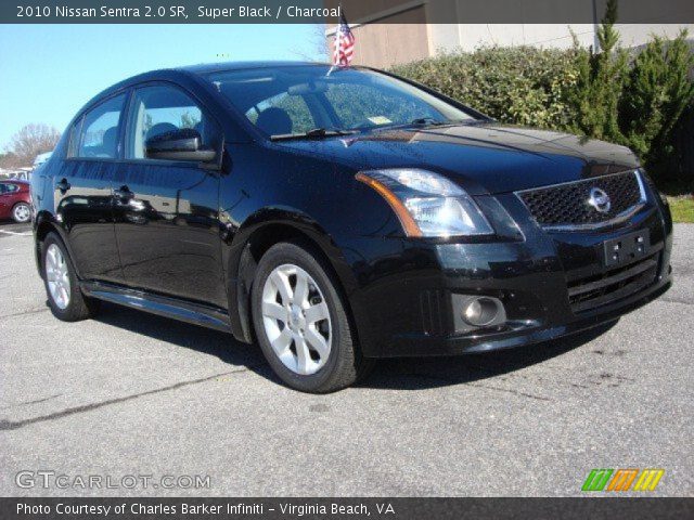2010 Nissan Sentra 2.0 SR in Super Black