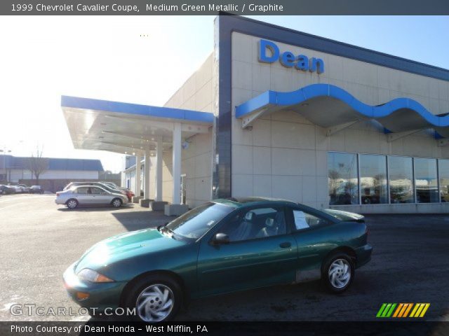 1999 Chevrolet Cavalier Coupe in Medium Green Metallic