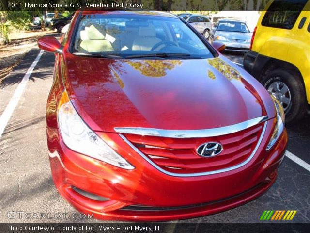 2011 Hyundai Sonata GLS in Venetian Red