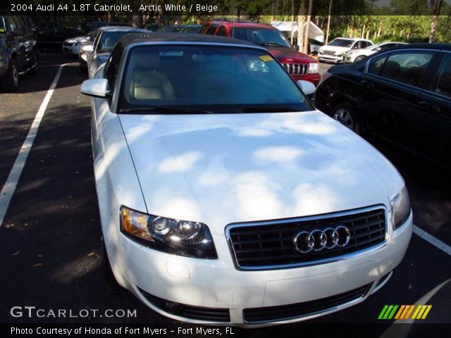 2004 Audi A4 1.8T Cabriolet in Arctic White