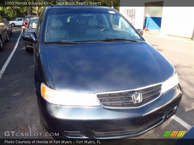 2003 Honda Odyssey EX-L in Sage Brush Pearl