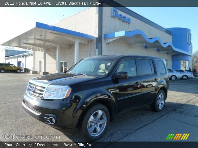 2012 Honda Pilot EX 4WD in Crystal Black Pearl